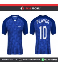 DIGITAL PUZZLED BLUE   SOCCER JERSEYS